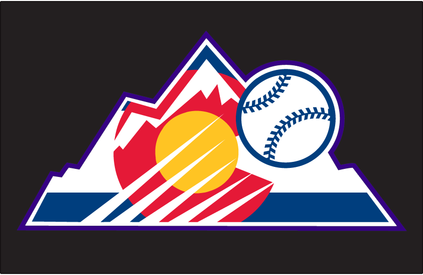 Colorado Rockies 2018-Pres Batting Practice Logo decal supplier